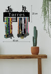 Medallero de pared personalizado para Runing